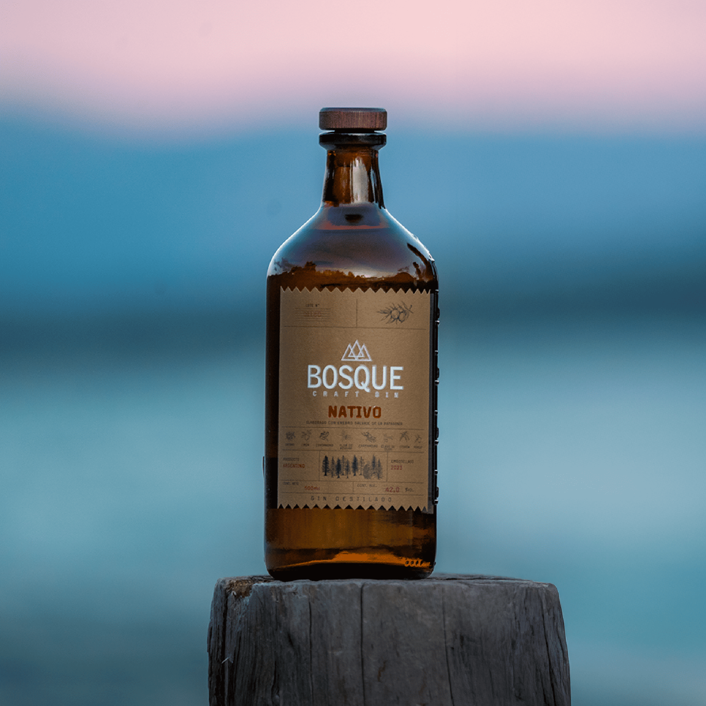 Ginebra Bosque Nativo 750ml - Imagen 3